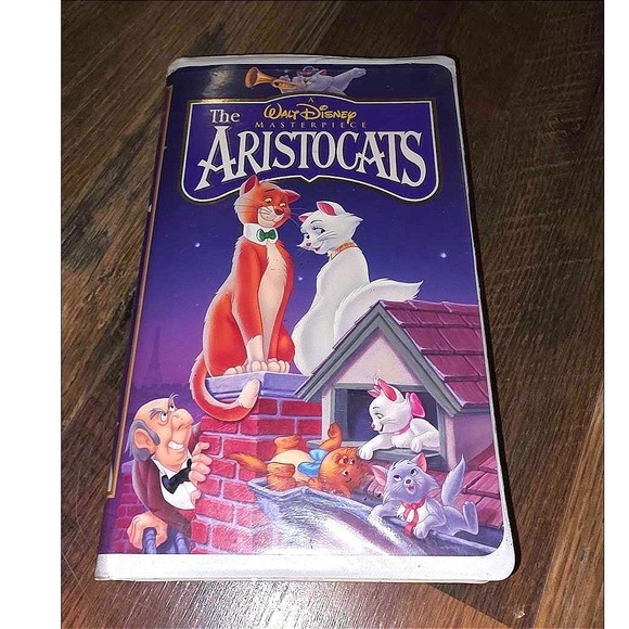 Disney Other - Walt Disney Masterpiece Collection The Aristocats VHS 2529 Clamshell Case